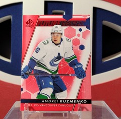 Andrei Kuzmenko 2022-23 - Sp Authentic Limited Red Future Watch Rookie Upper Deck